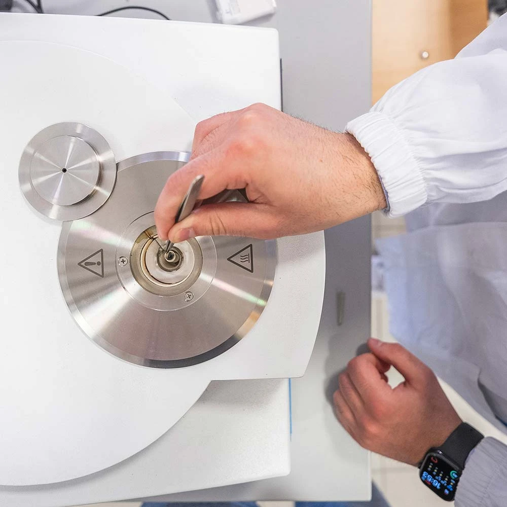 analisi termiche TGA DSC materiali polimerici